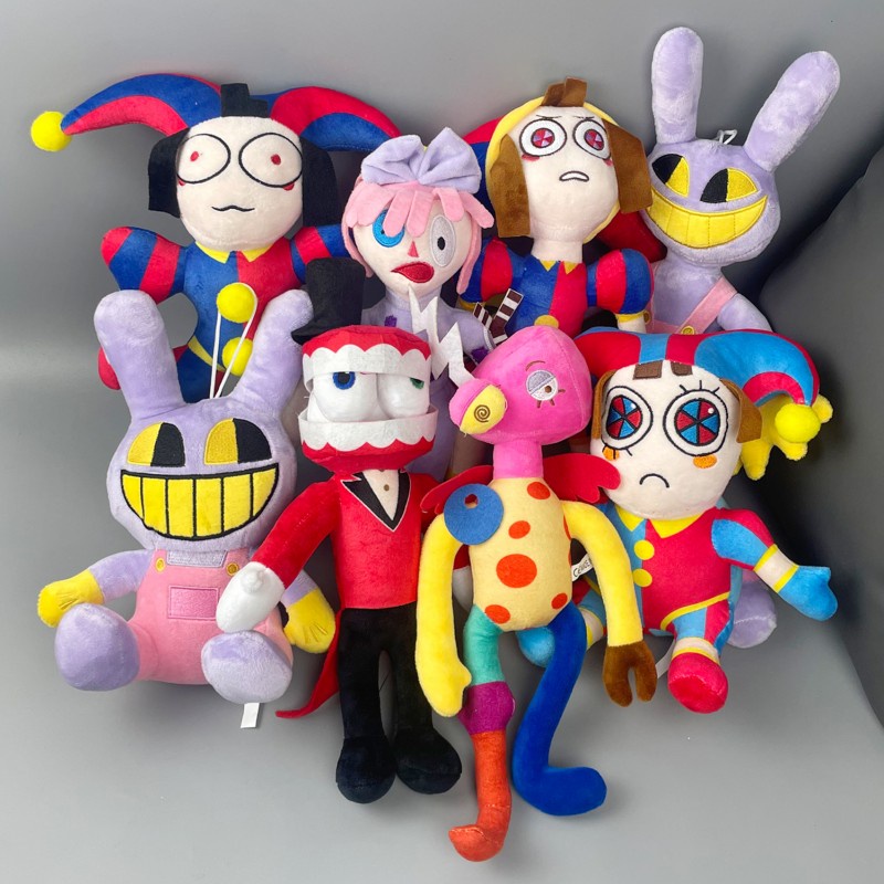 The Amazing Digital Circus TV Pomni Orignal Design Cosplay Plush Toys