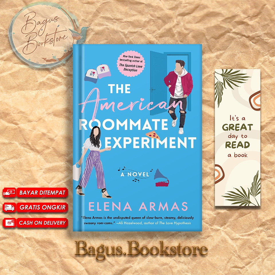 English Love Book The American Roommate Experiment Paperback Elena