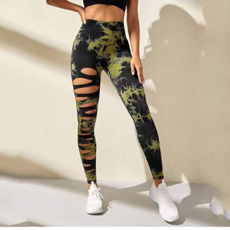 Ripped camo leggings hotsell