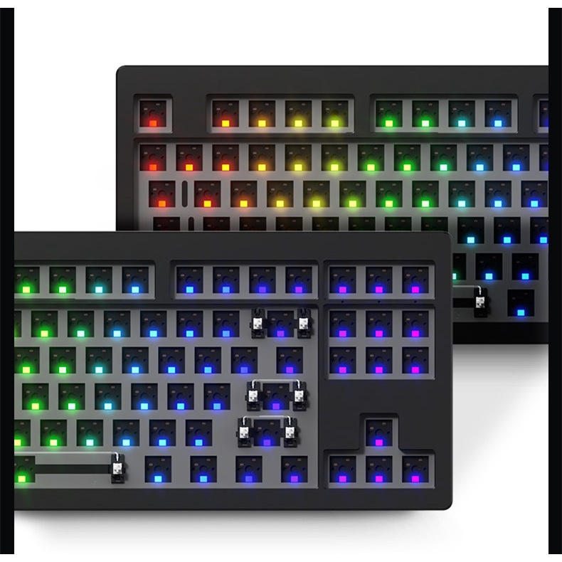 Customs AKKO M3 Mechanical Keyboard Custom Kit 87 key Aluminum RGB