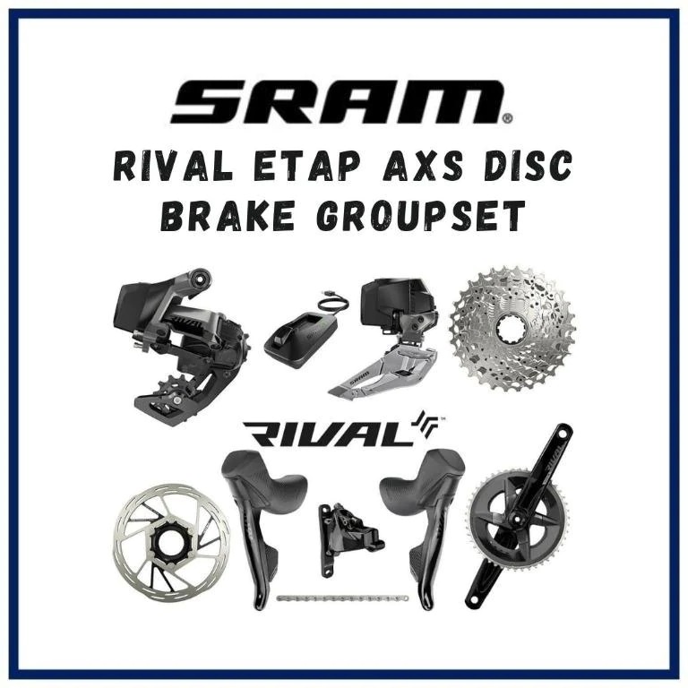 10% SRAM Rival eTap AXS Disc Brake Upgrade Kit Groupset Hydraulic road ...