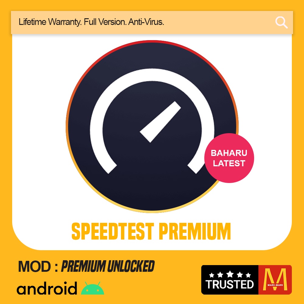 [ANDROID APP] Speedtest 💥 MOD 💥 SAFE 💥 FAST DELIVERY