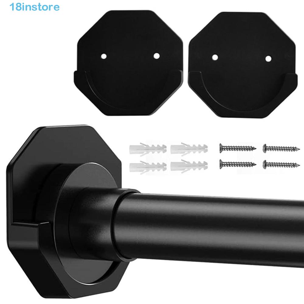 INSTORE Curtain Rod Holder Persistent Viscous Adhesive Loading 25