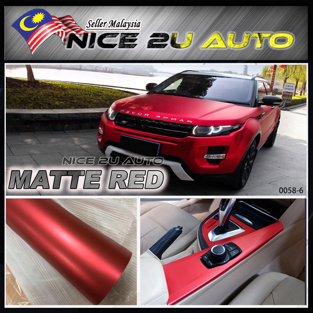 Car Vehicle 30x152cm Color Matte Chrome Vinyl Wrap Film Car Sticker ...