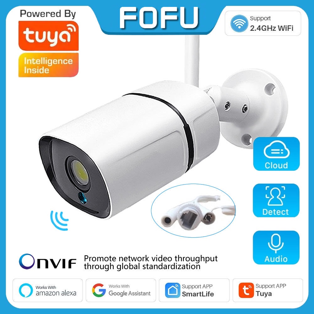  Tuya Smart Life Security Camera,1080P HD Wireless
