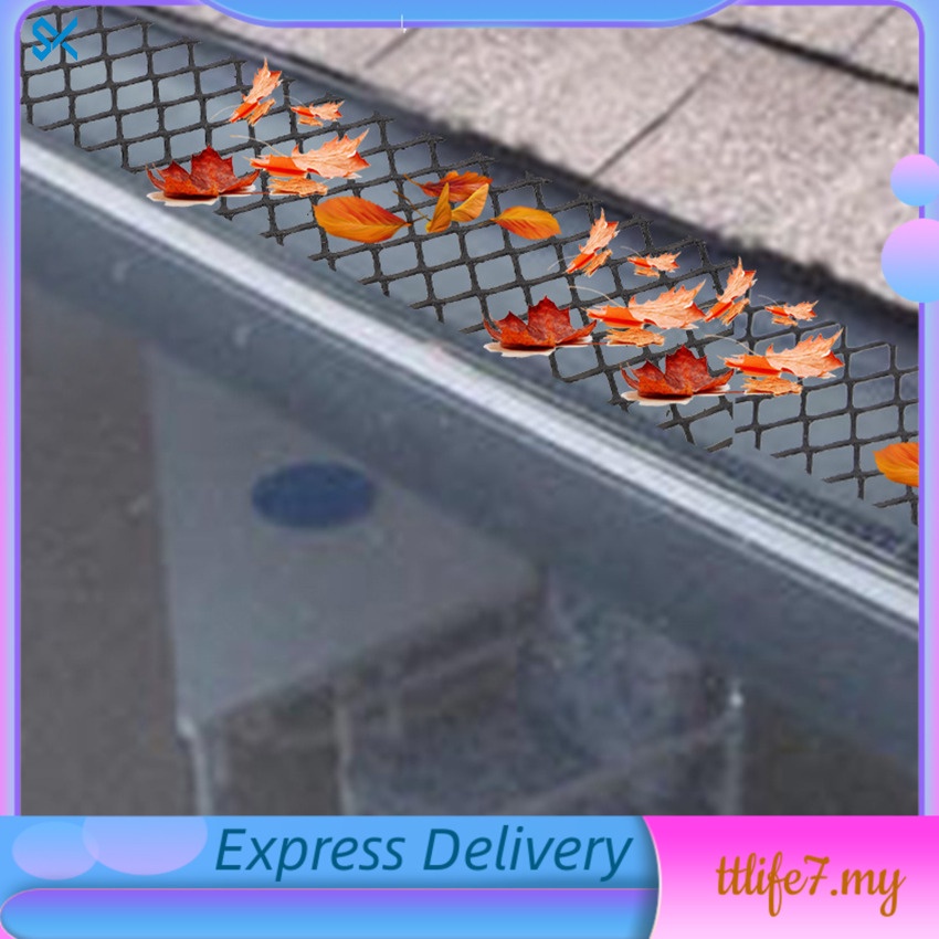 Plastic Gutter Guard Mesh Mesh Gutter Guard to Protect from Leaves or Debris Clogging Gutter