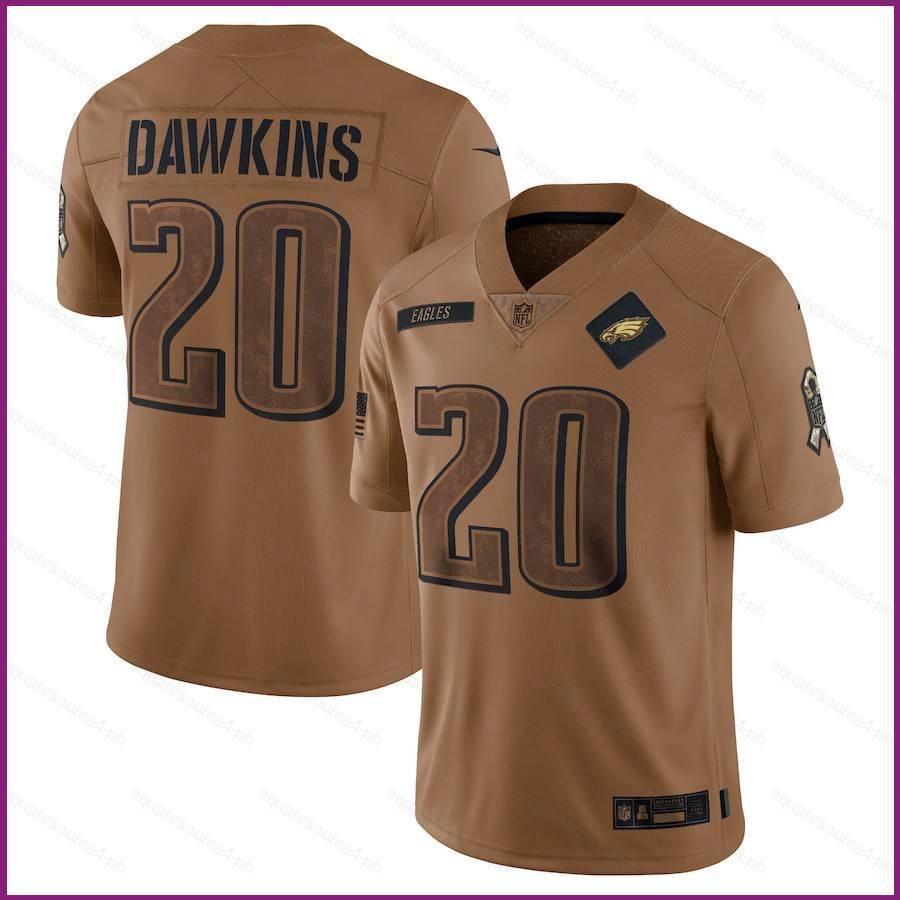 YX 20232024 NFL Philadelphia Eagles Game Brian Dawkins Jersey Salute