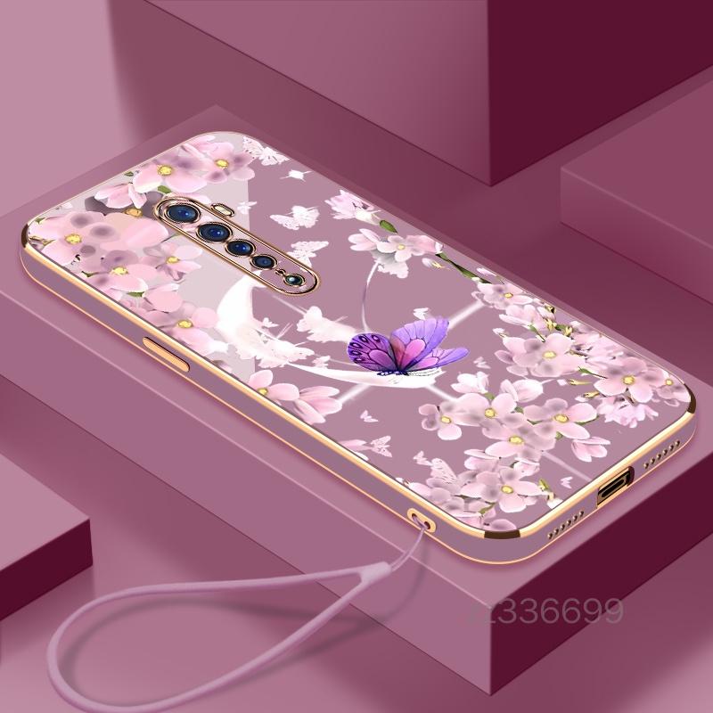 Casing OPPO reno 12 pro 5G reno 11F 2F Phone Case sakura