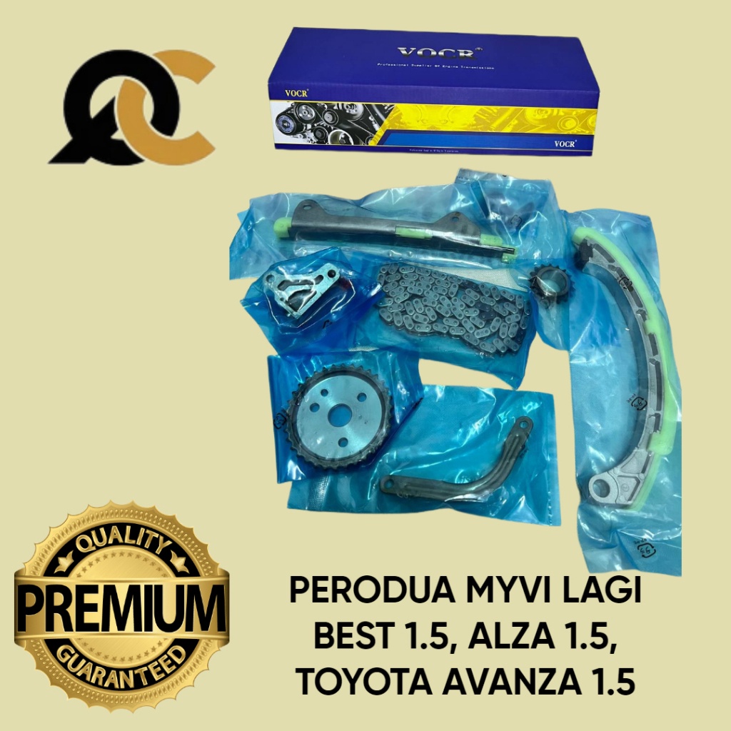 TIMING CHAIN VOCR (FULL SET) PERODUA MYVI LAGI BEST 1.5, ALZA 1.5