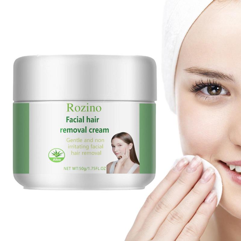 Facial Hair Removal Cream Aloe Hair Remover Face Cream 1.75fl Oz Mild