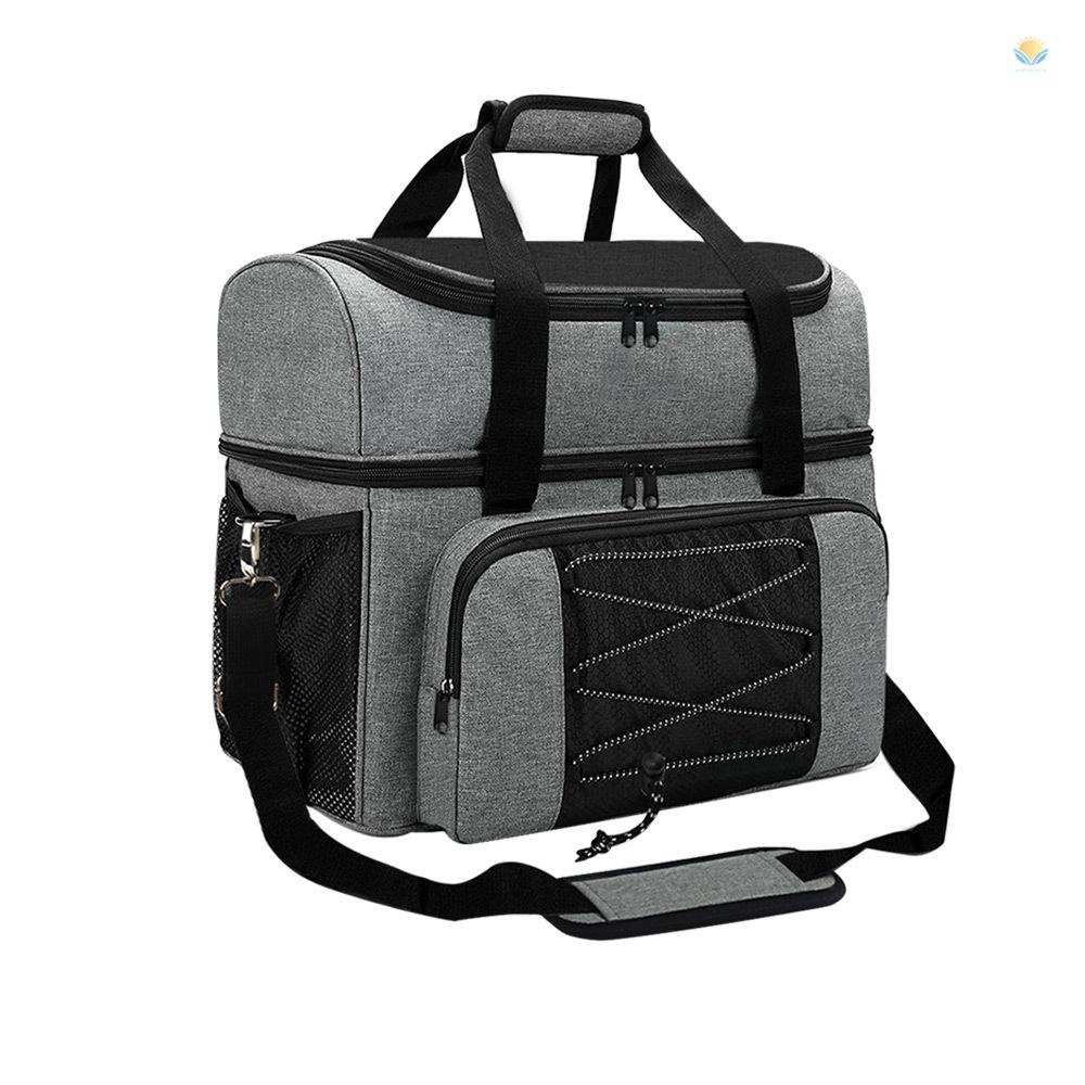 Bowling Bag for 2 Balls Portable Bowling Tote Bag with Padded Ball