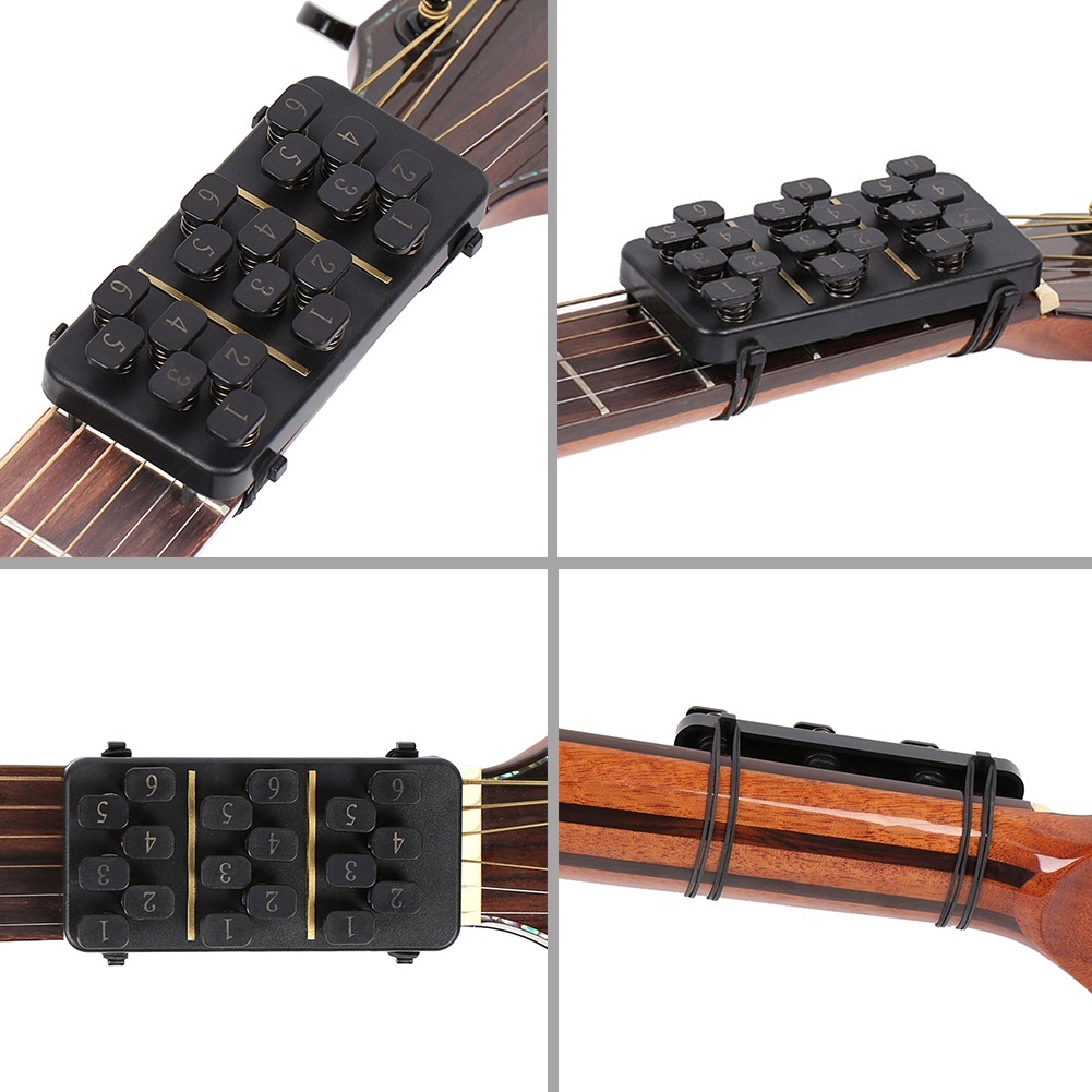 One-Key Chord Learning Assisted Tool with 18 Buttons Guitar Chord ...