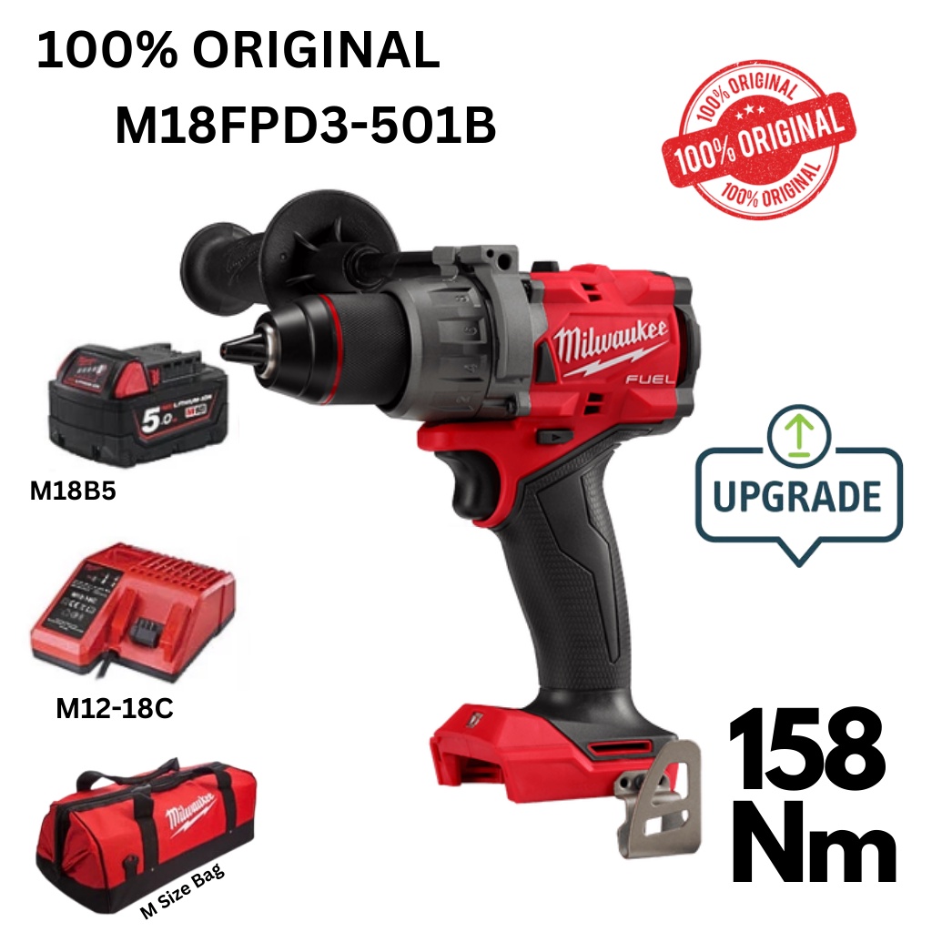 Milwaukee discount 135nm drill