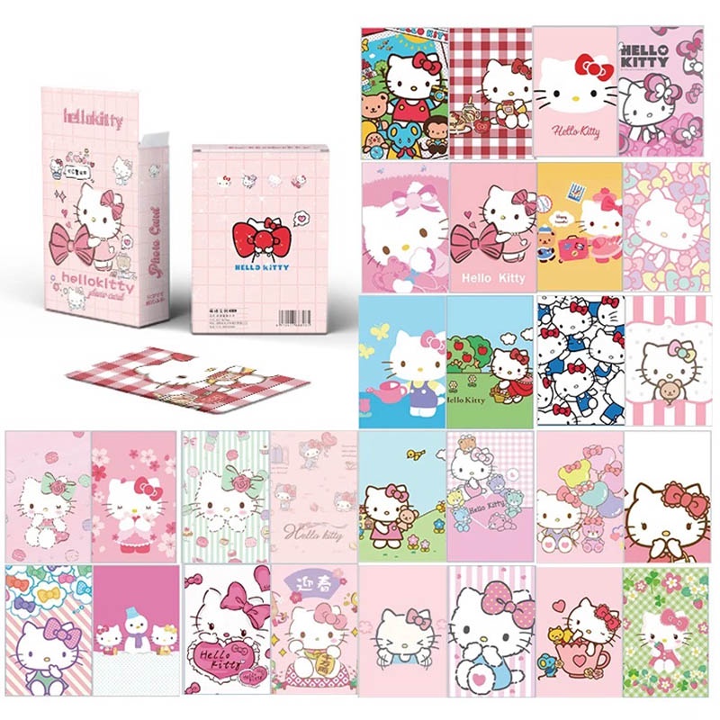 Sanrio Laser Photo Card Kuromi My Melody Cinnamoroll Laser Flash Card ...