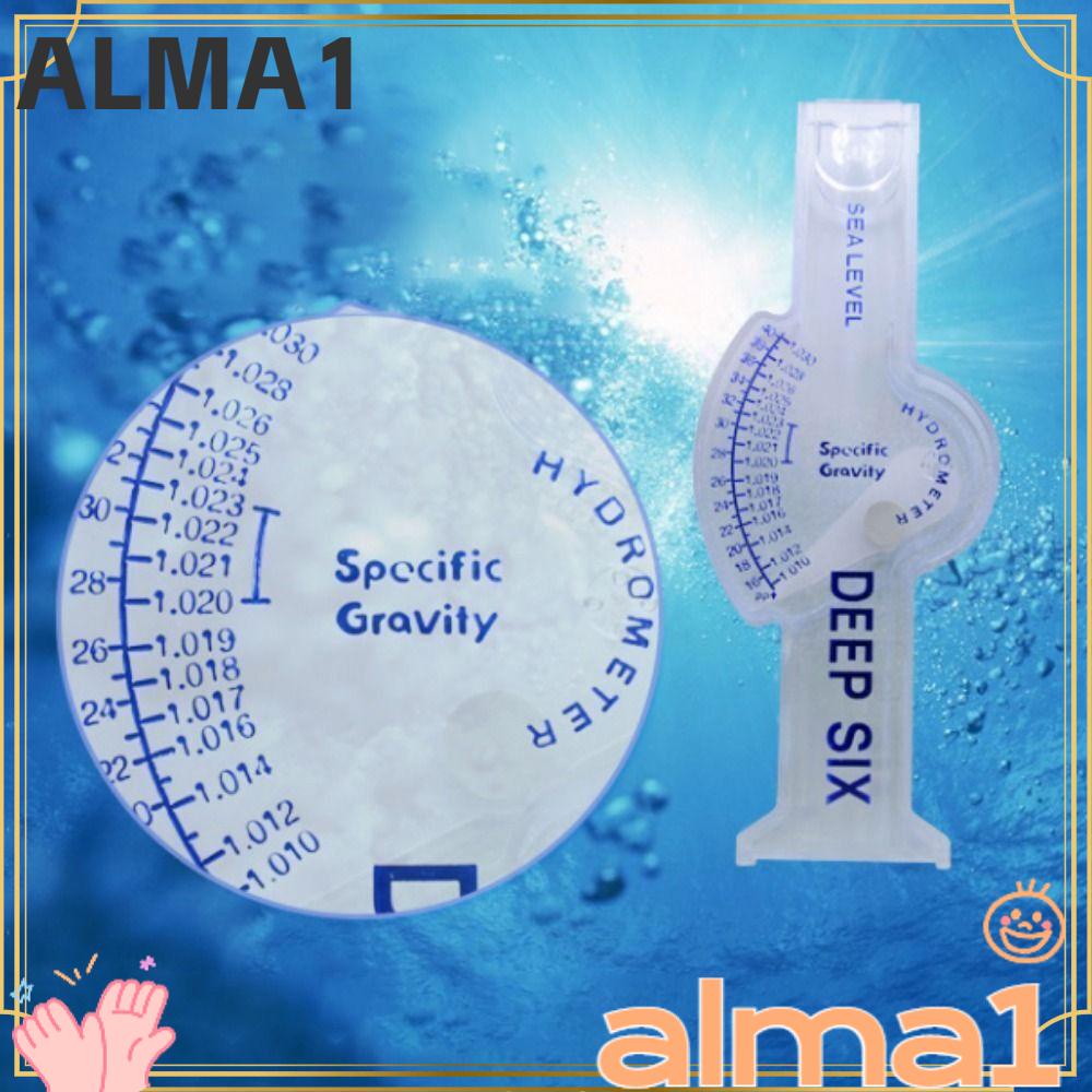 ALA Fish Tank Hydrometer, PVC High Precision Seawater Hydrometer