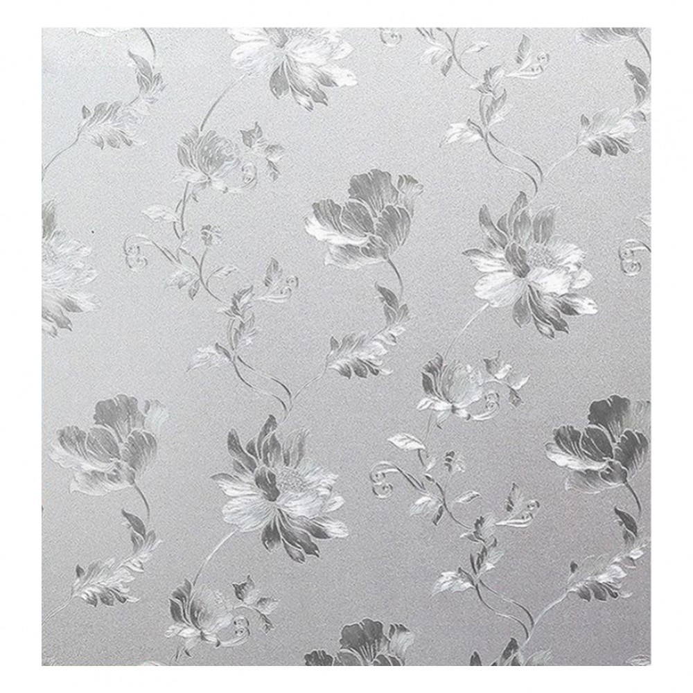 Frosted glass stickers translucent opaque bathroom shading window film ...