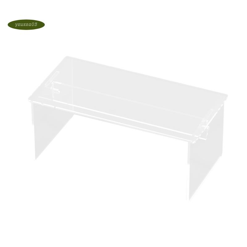 Acrylic Storage Rack Desktop U-Shaped Display Rack Cabinet Transparent ...