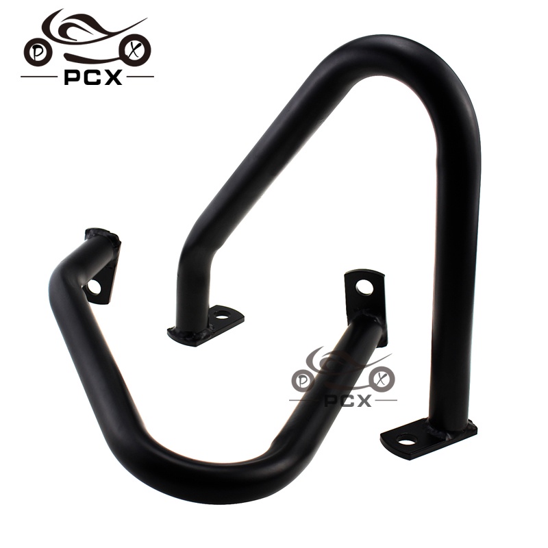 Motone Craig Bars - Engine Crash Bars - 2016 Triumph Bonneville T100, T120, Street Twin, Speed Twin 900 - Black or Polished - A & J cycles – A&J Cycles