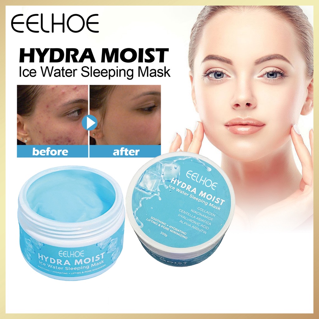 300g Hydra Moist Ice Water Sleeping Mask Whitening Moisture Mask hydra