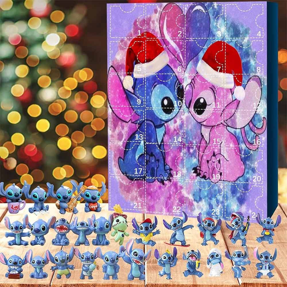 Disney Stitch Advent Calendar Contains 24 Gifts Christmas Countdown