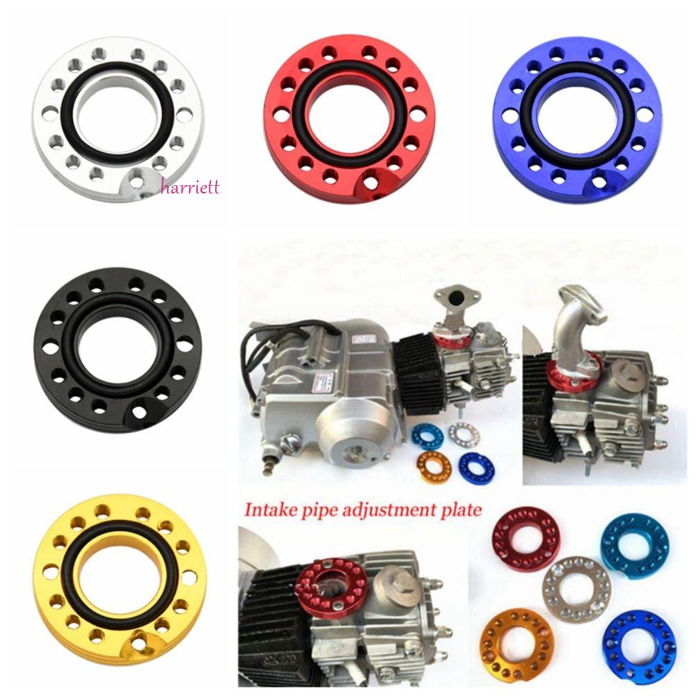 28mm Metal Colorful CNC Adjuster Carburetor Inlet Manifold Spinner