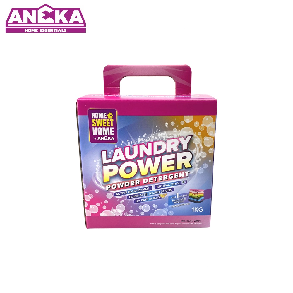 ANEKA Choice Laundry Power Powder Detergent Concentrated Antibacterial ...