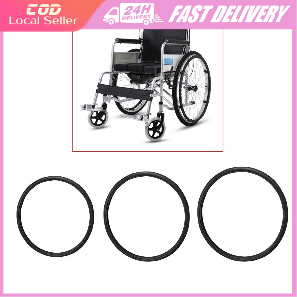 20/22/24 inch Universal Solid Wheelchair Wheel Tyre Tire Durable 20/22 ...