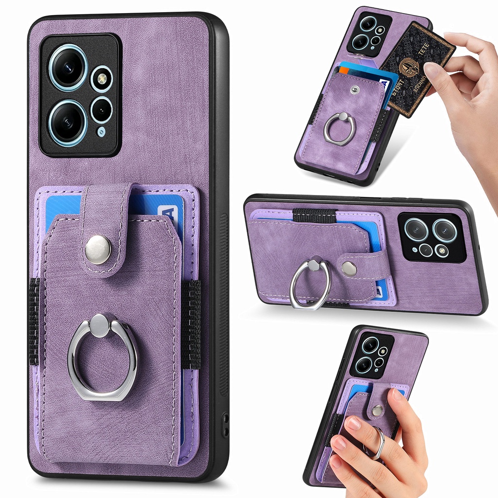 Leather phone case For Redmi Note 12 pro plus Note12 12pro+ 4G 5G 2023