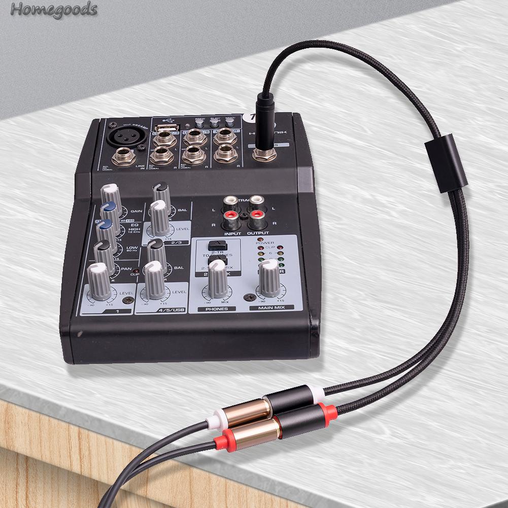 6.35mm To RCA Adapter Multi RCA Female To 1/4 Inch for Studio / Live ...