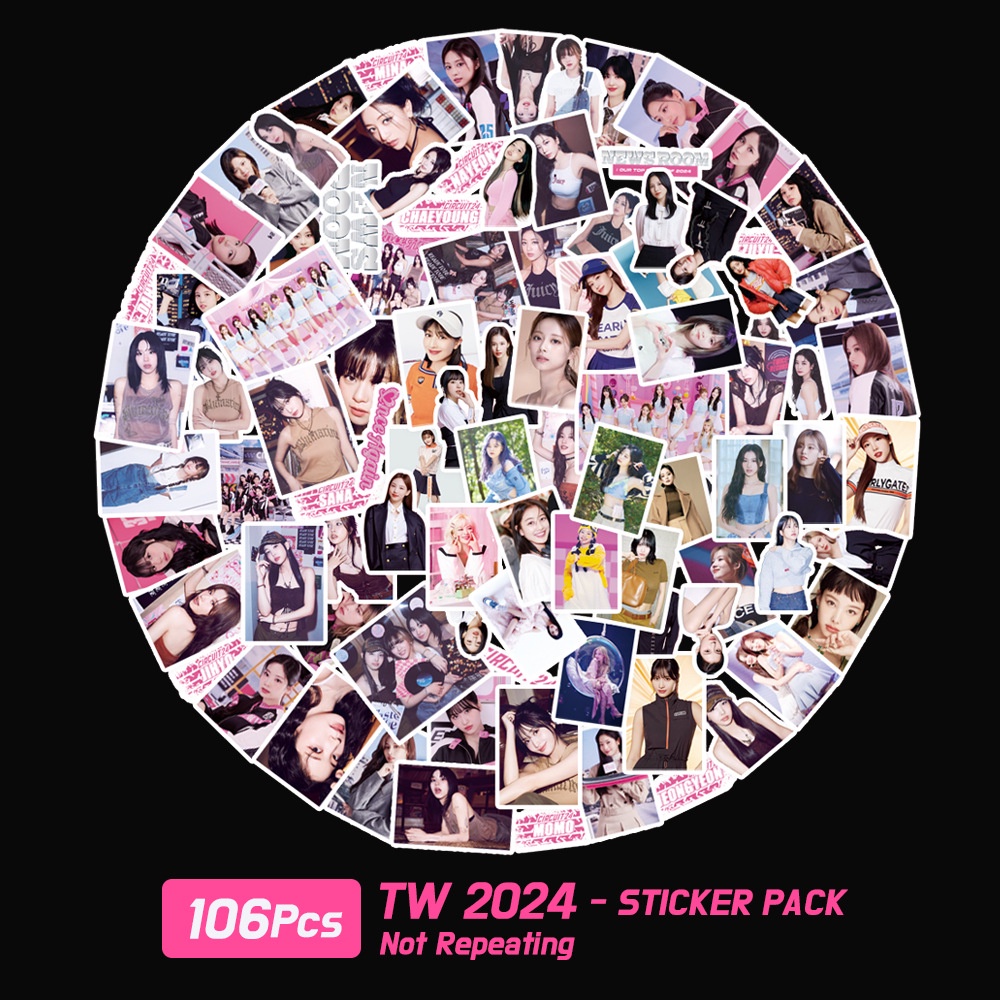 TWICE Album Circuit24 Sticker Phone Luggage Laptop Decor Stickers ...