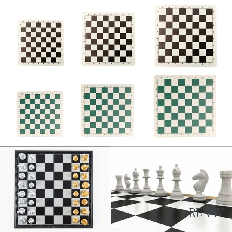 RUNNY Universal Roll-up Leather Chess Board Lightweight Tournament ...