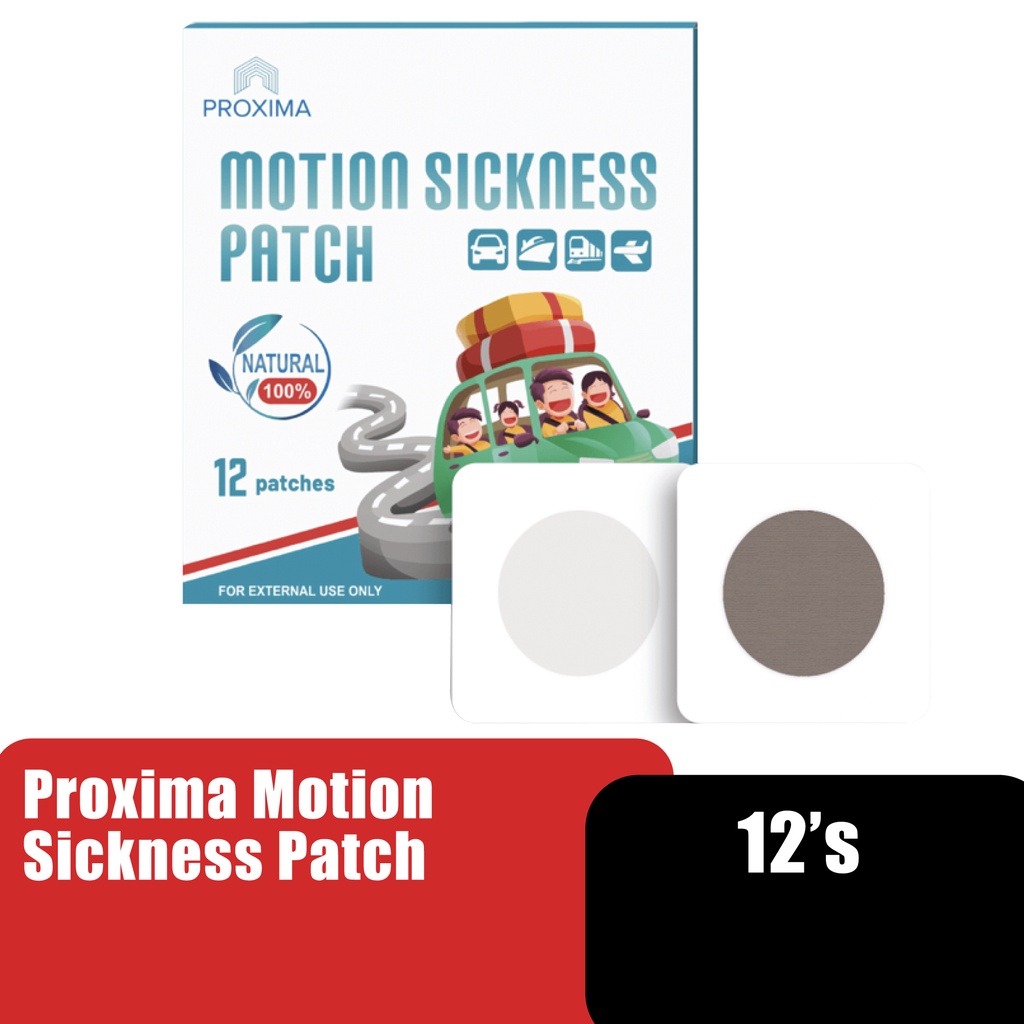 PROXIMA MOTION SICKNESS PATCH 12'S Shopee Malaysia