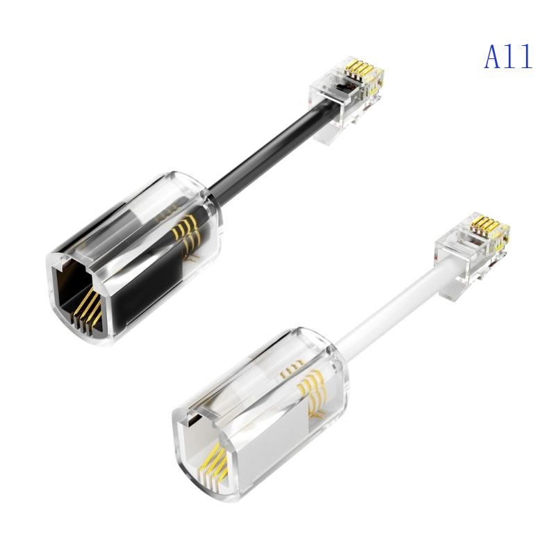 All Telephone Cord Detangler 4P4C Gold Plated Landline Swivel Cord ...
