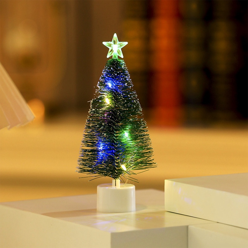 BCF Mini Christmas Trees With LED Lights Hot Pvc Artificial Tree Window
