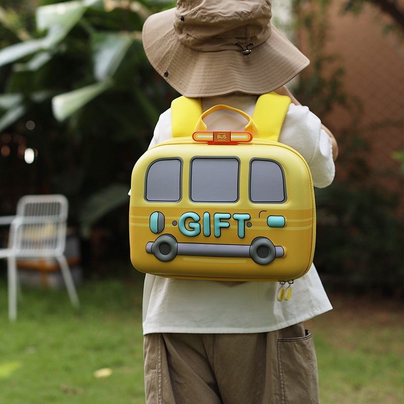 Kindergarten Schoolbag Small Medium Class Car Bus Backpack Girl ...
