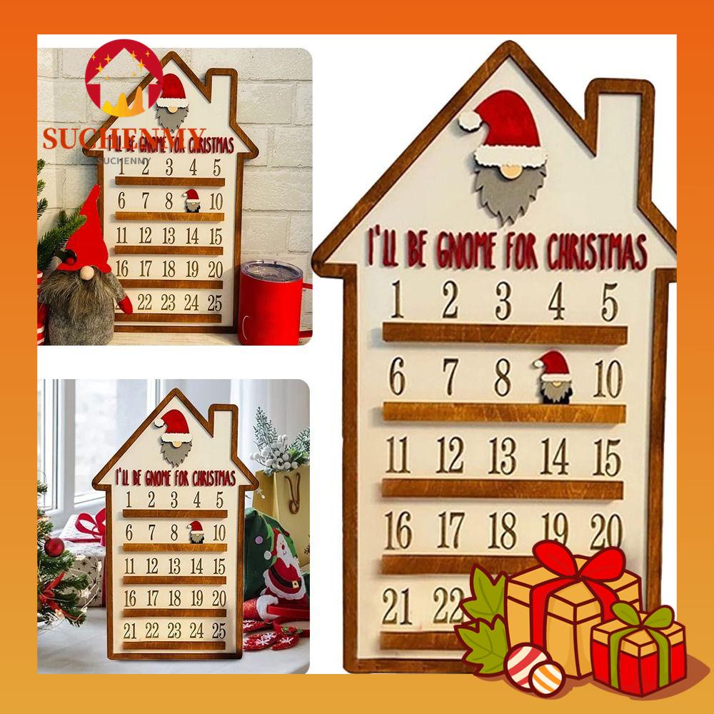 SUCHENMY Christmas Calendars, Hanging Ornament Merry Christmas