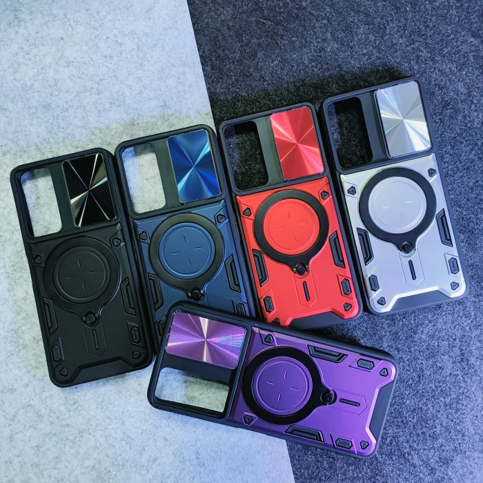 Tecno Pova 4 Case Armor Cover Army Hard Soft Phone Holder Latest Casing