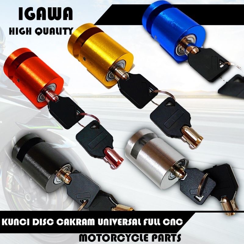 Disc Lock Motorcycle Disc Lock Igawa Diamondking Disc Lock Shopee