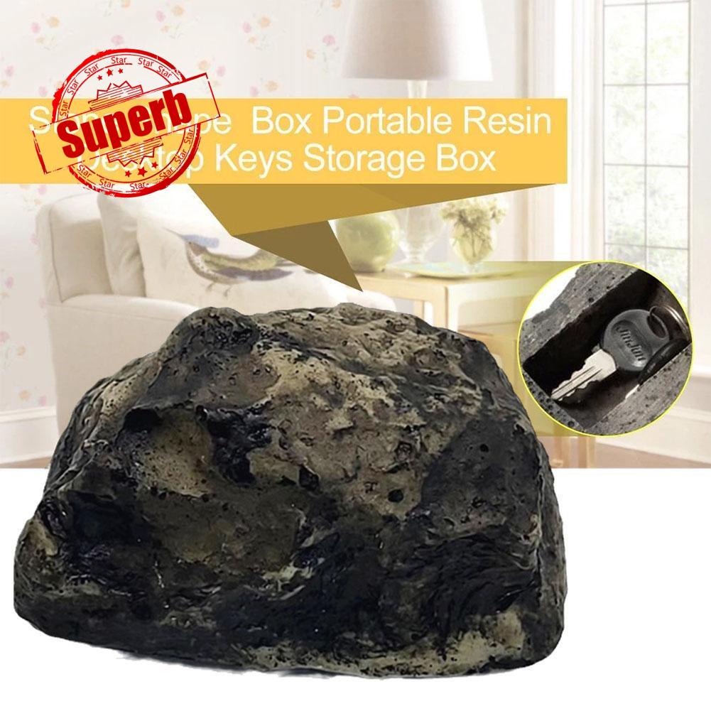 New Hide A Key Rock Diversion Safe Home Holder Hider Real Look Hiding