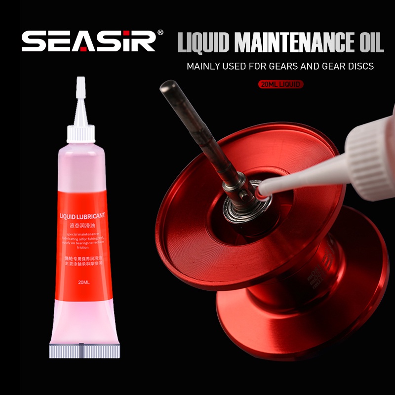 SEASIR Protective Grease (20ml) + Lubricant Oil For Fishing Reel