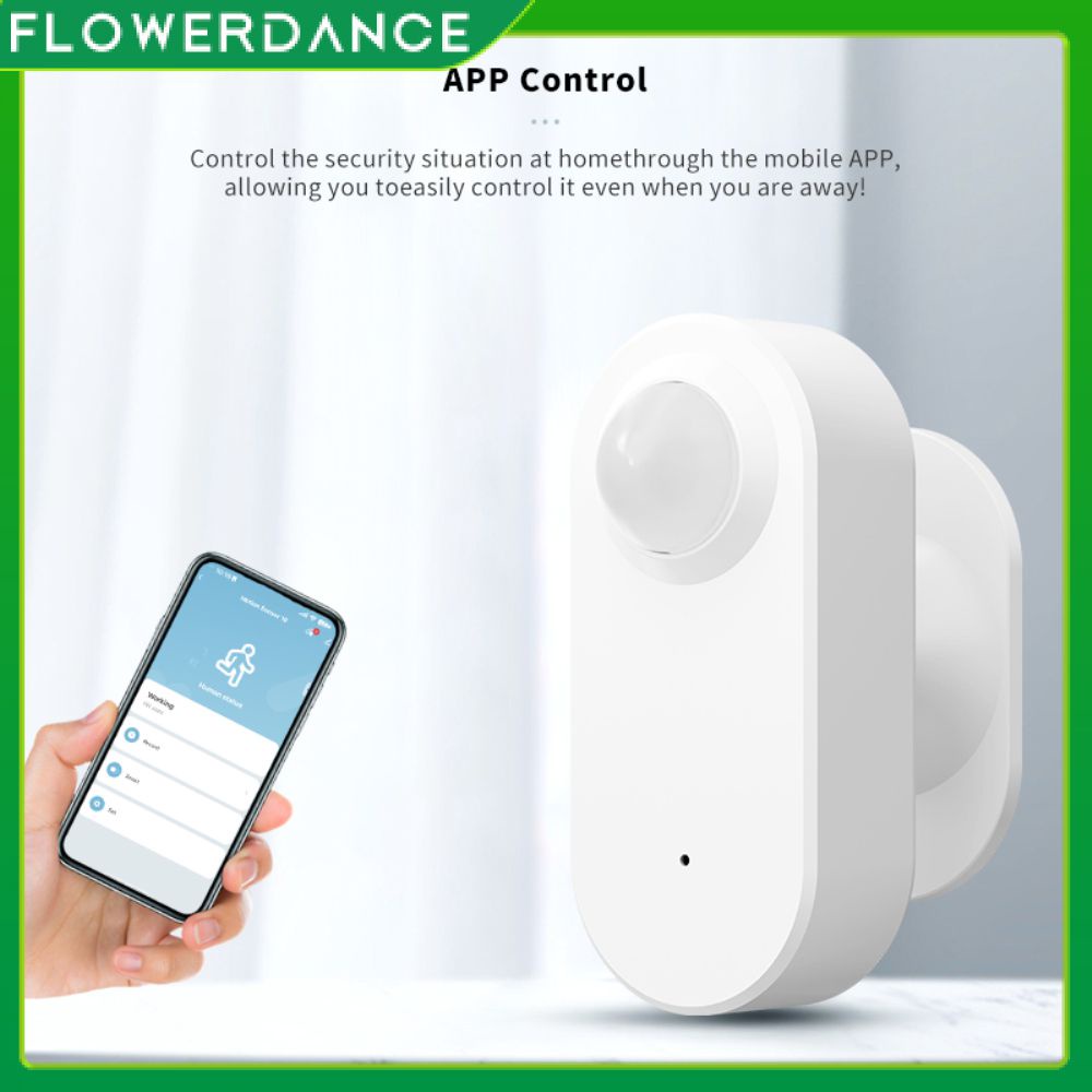 Wall Mounted Zigbee Pir Motion Sensor Human Sensor Detector Smart Life ...