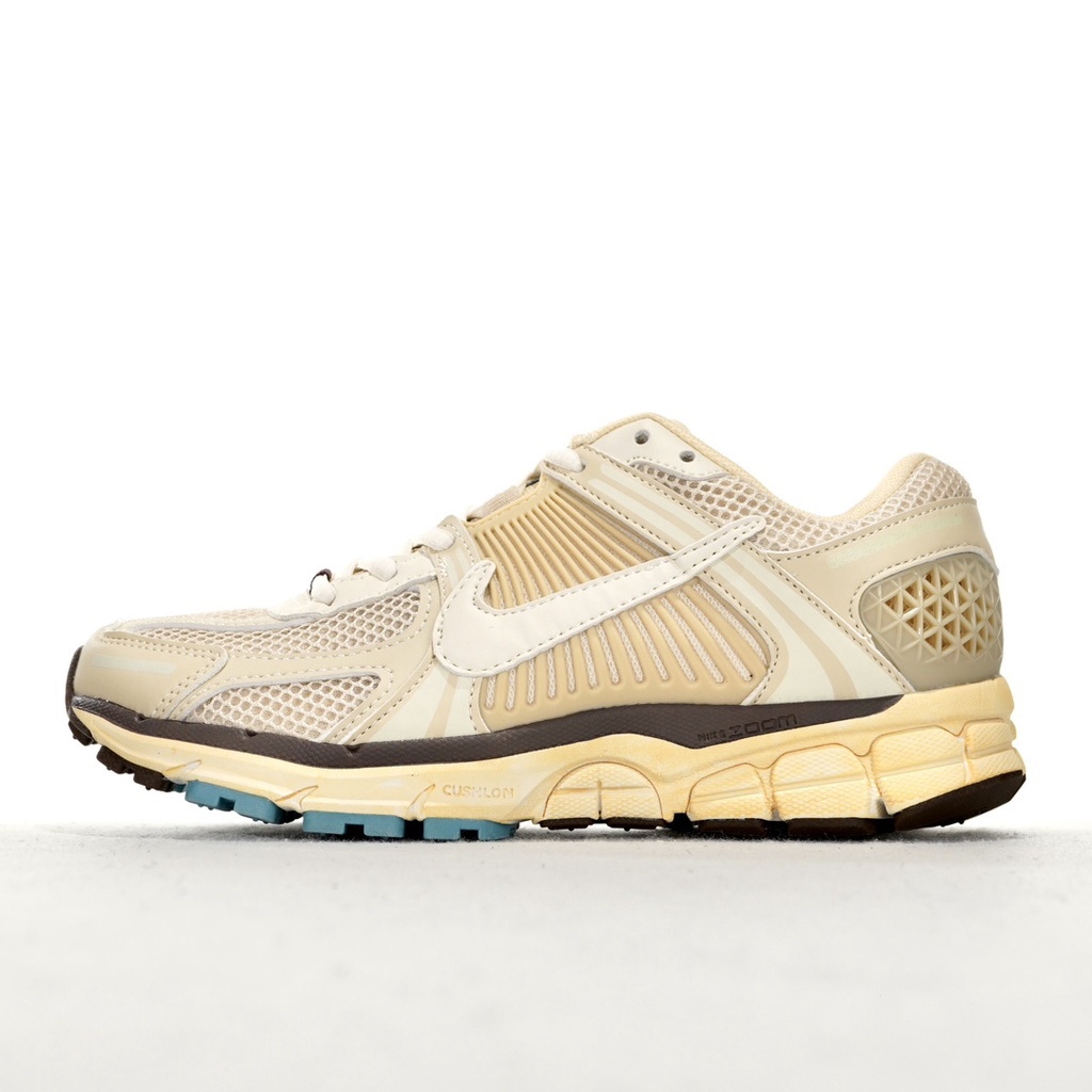 Nike Zoom Vomero 5 Beige Couple All-Match Shock Absorption Anti-Slip ...