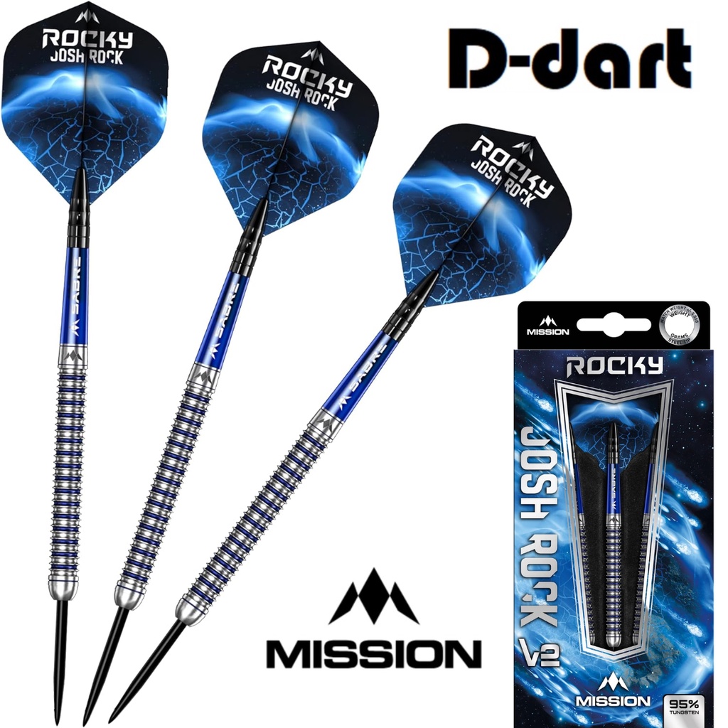 ダーツ MISSION DARTS Josh Rock V2 2BA 18g ダーツ > ソフトダーツ > ブランド【マ行】 > ミッションダーツ