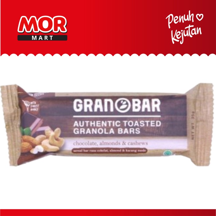 Hs Granobar Choco Almond Cashew Granola Bar Snack 30g | Shopee Malaysia