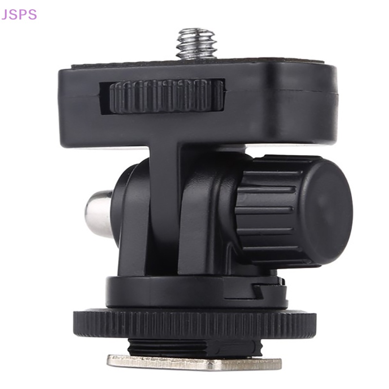 JSPS 1/4 Inch Screw Thread Cold Shoe Tripod Mount Adapter Camera Mount ...