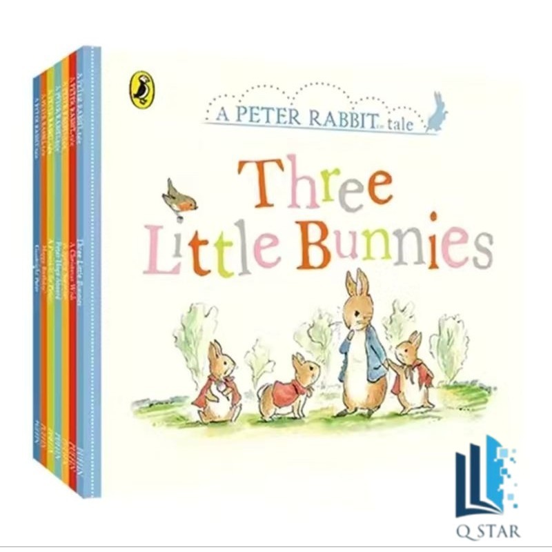 Peter Rabbit Early Learning Kids Story Books（7 Books) | Shopee Malaysia
