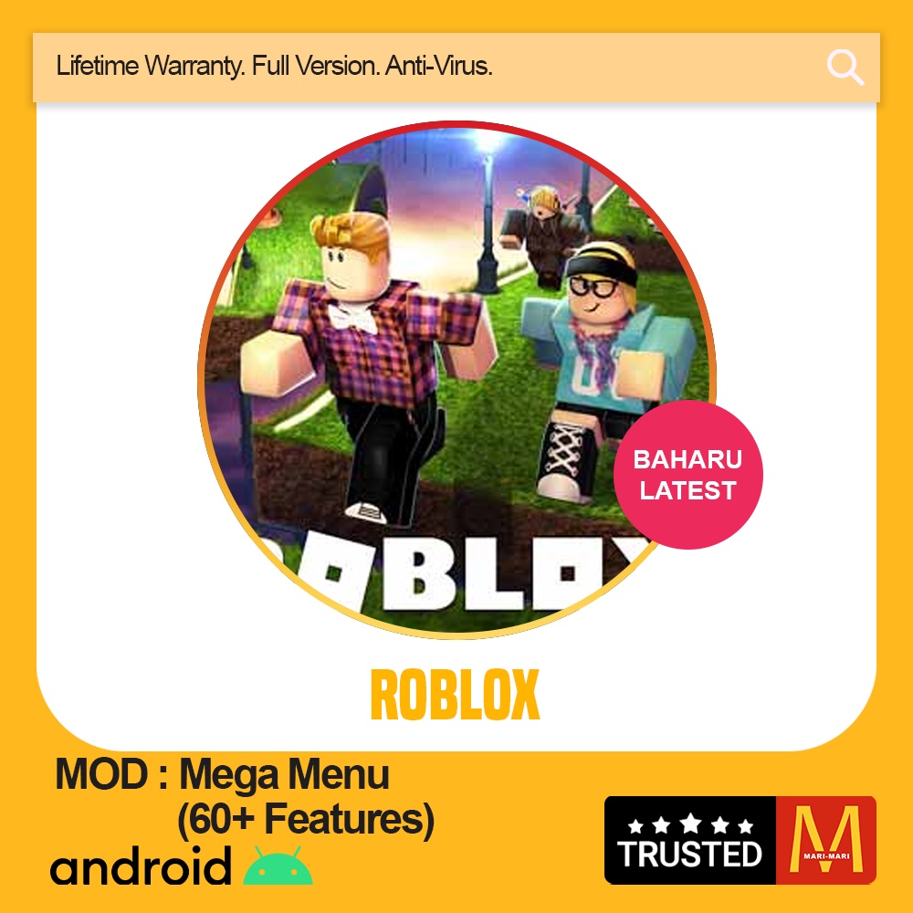 [ANDROID GAME] Roblox 💥 MOD APK LIFETIME WARRANTY Shopee Malaysia