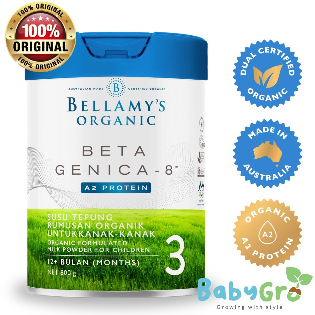 Bellamy's Beta Genica-8 Step 3 Toddler Milk Drink 800g