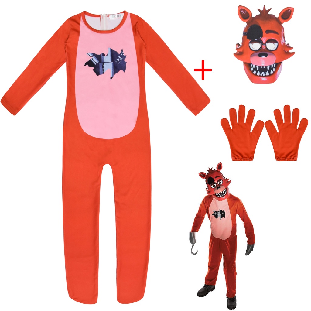 Five Nights at Freddy's Costume Party Cosplay Costumes Mask Fancy ...