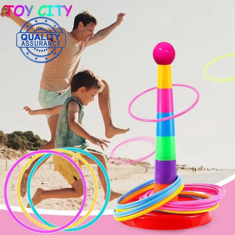 Kids Throw Circle Toy Throwing Ring Game Educational Indoor Toys